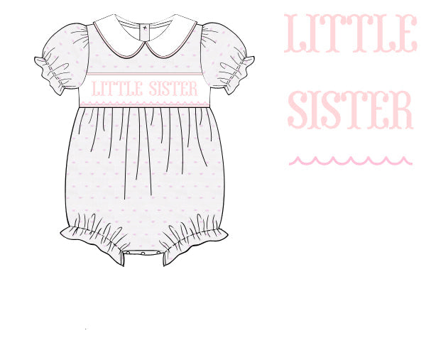 PRE-ORDER NAME SMOCK BUBBLE