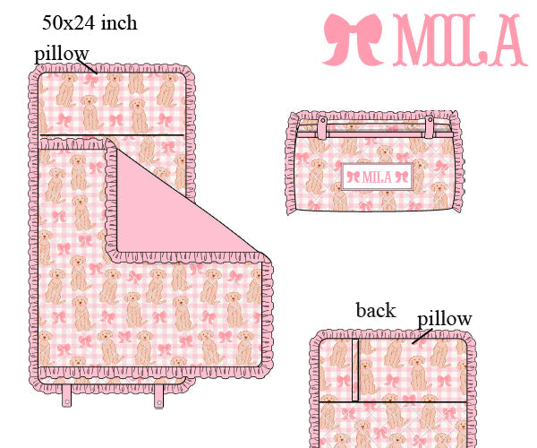 PRE-ORDER BACK TO SCHOOL HANDSMOCKED PUPPY LOVE