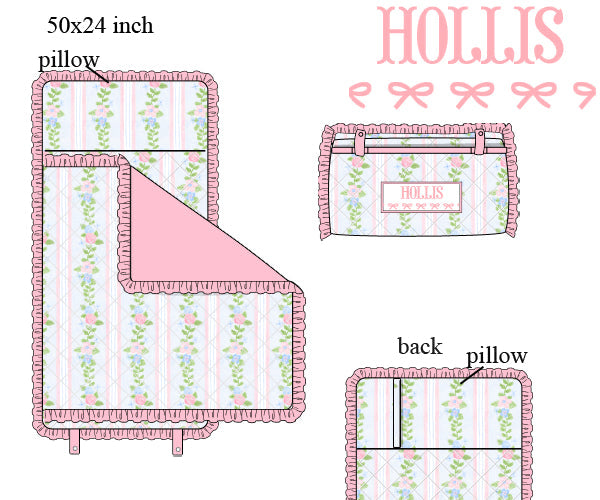 PRE-ORDER BACK TO SCHOOL HANDSMOCKED PETALS & PENCILS