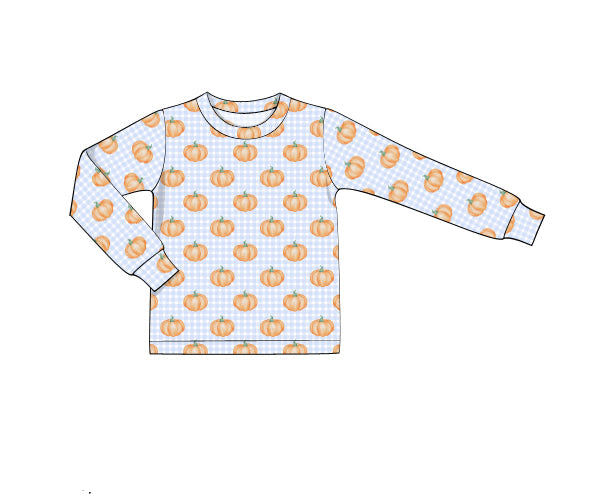 PRE-ORDER FALL BOYS PUMPKIN LONG SLEEVE SHIRT