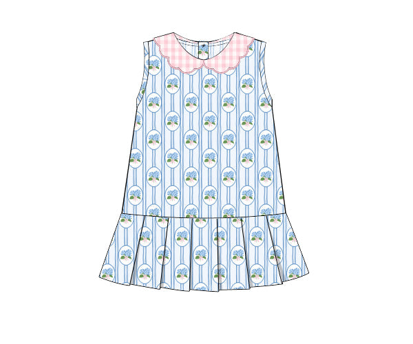 PRE-ORDER HYDRANGEA TENNIS DRESS