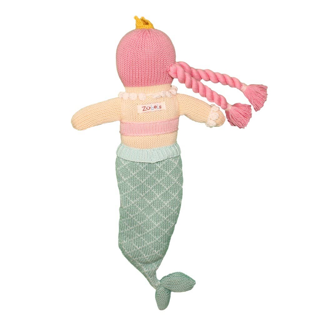 Marina the Walking Mermaid Knit Doll: 7" rattle