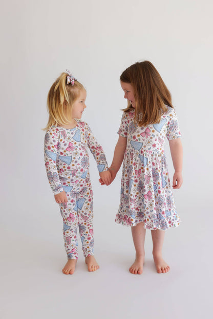 POM POWER DREAM RUFFLE DRESS
