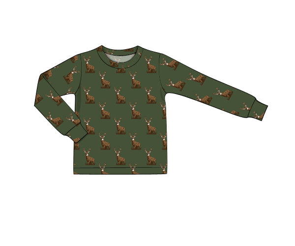 PRE-ORDER FALL BOYS DEER LONG SLEEVE SHIRT