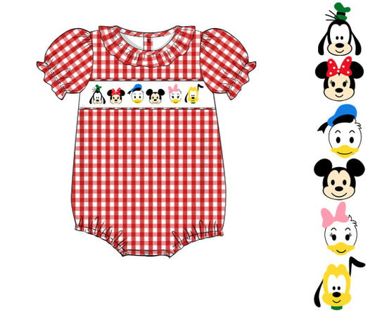 MAIN STREET FRIENDS SMOCKED BUBBLE