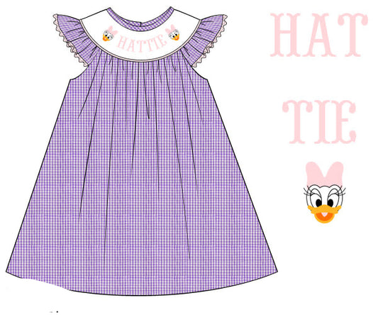 NAME SMOCK MAGICAL FRIENDS DRESS