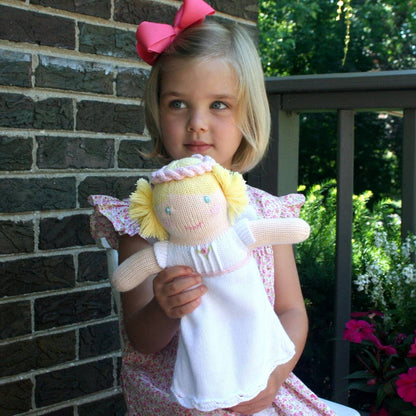 Grace the Angel Knit Doll: 12" Plush