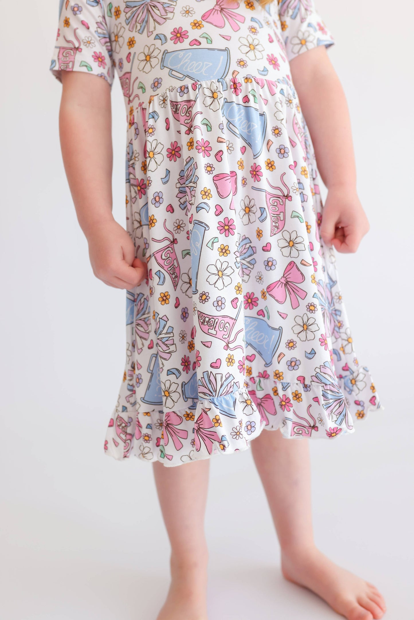 POM POWER DREAM RUFFLE DRESS