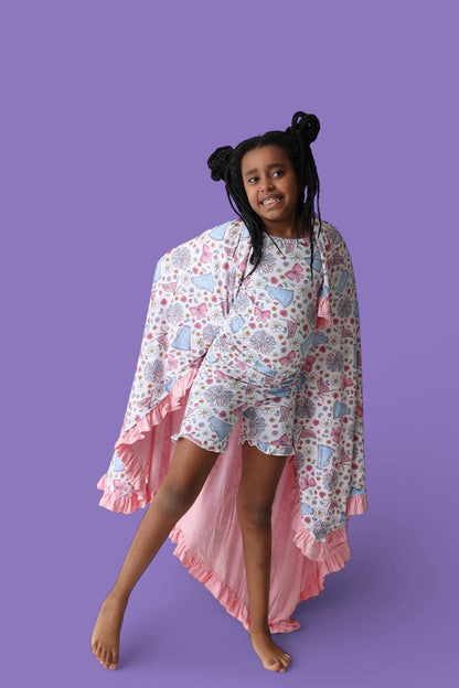 POM POWER DREAM RUFFLE SHORT SET