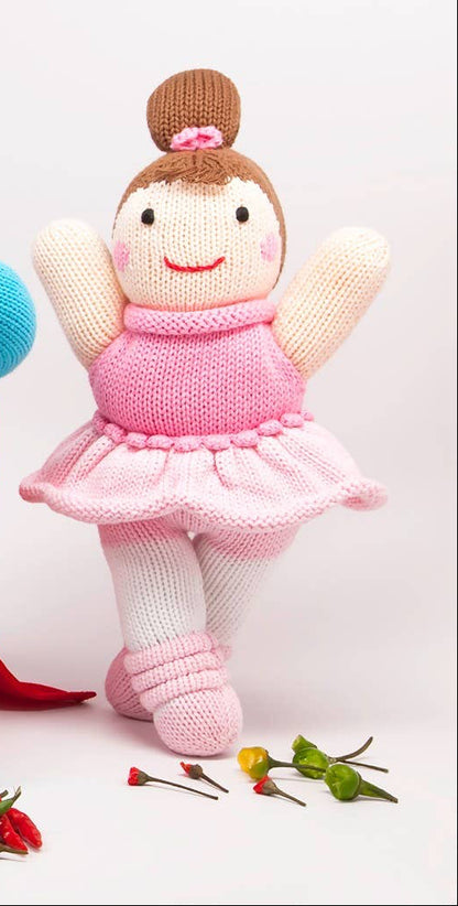 Bella the Ballerina Knit Doll