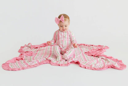 FOREVER FLORAL DREAM RUFFLE ROMPER