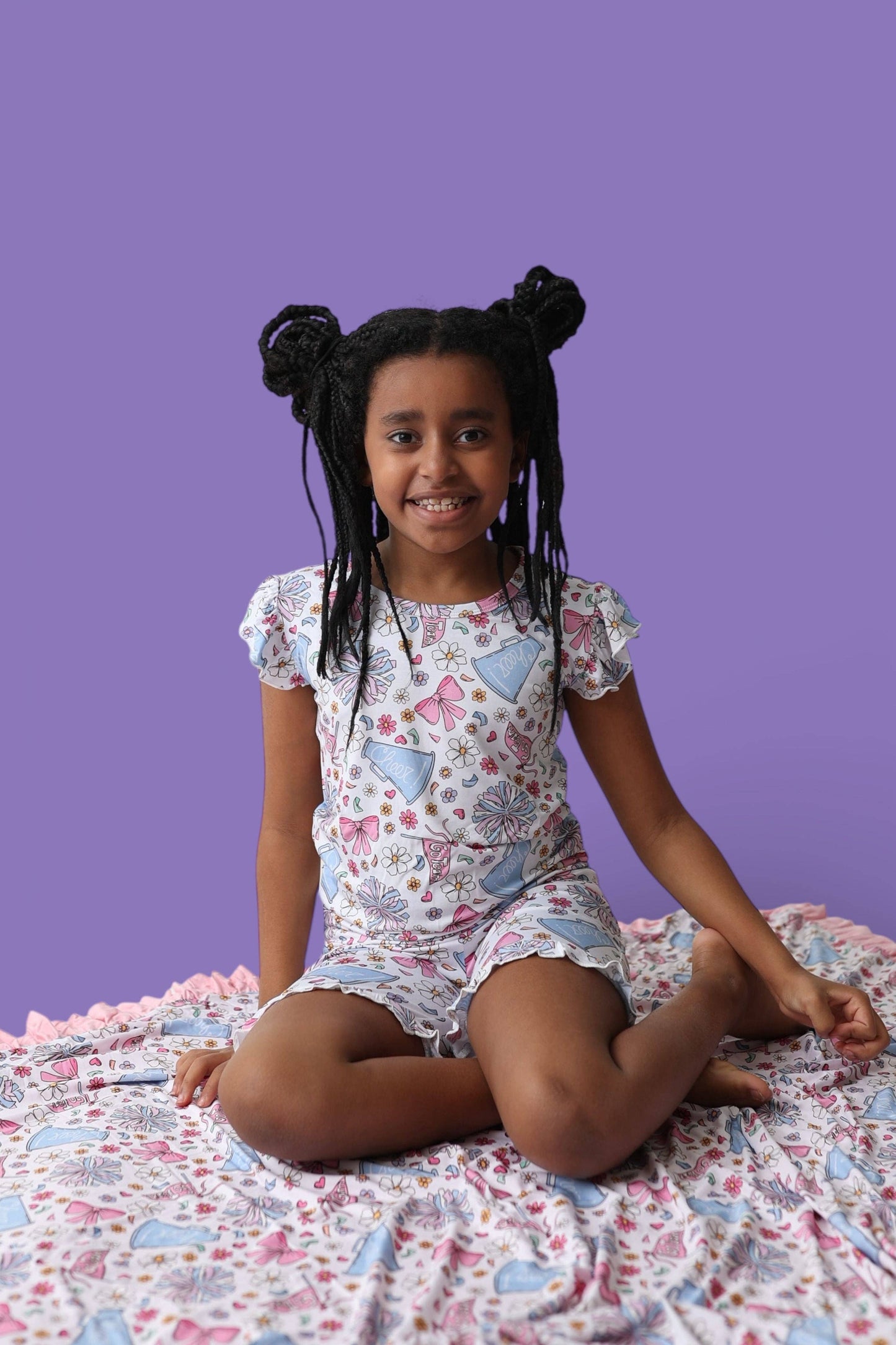 POM POWER DREAM RUFFLE SHORT SET