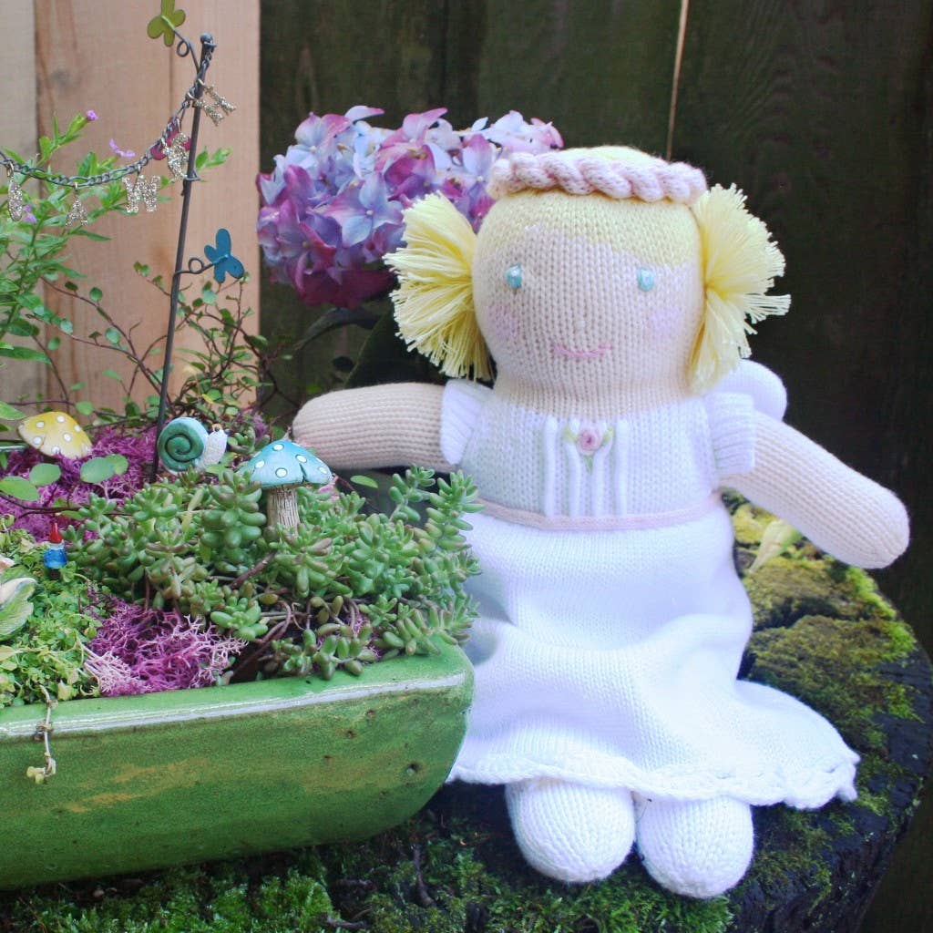 Grace the Angel Knit Doll: 12" Plush