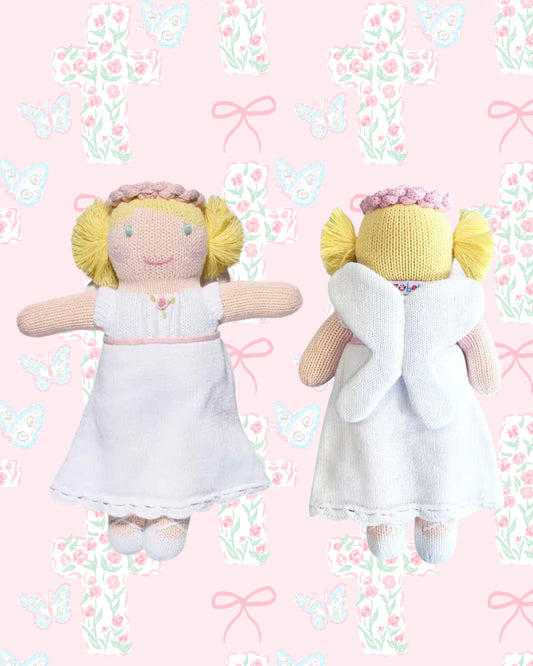 Grace the Angel Knit Doll: 12" Plush