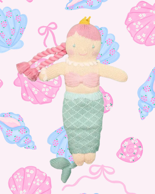 Marina the Walking Mermaid Knit Doll: 12" Plush