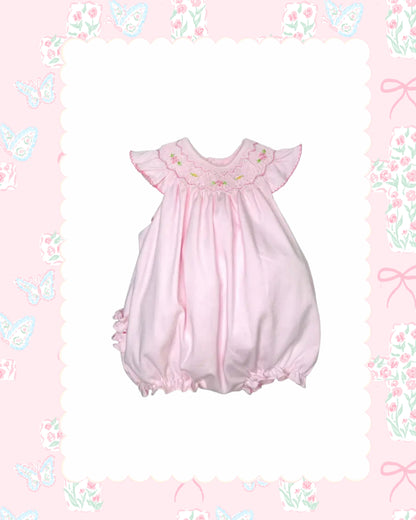 Hand Bishop Smocked Knit Bubble