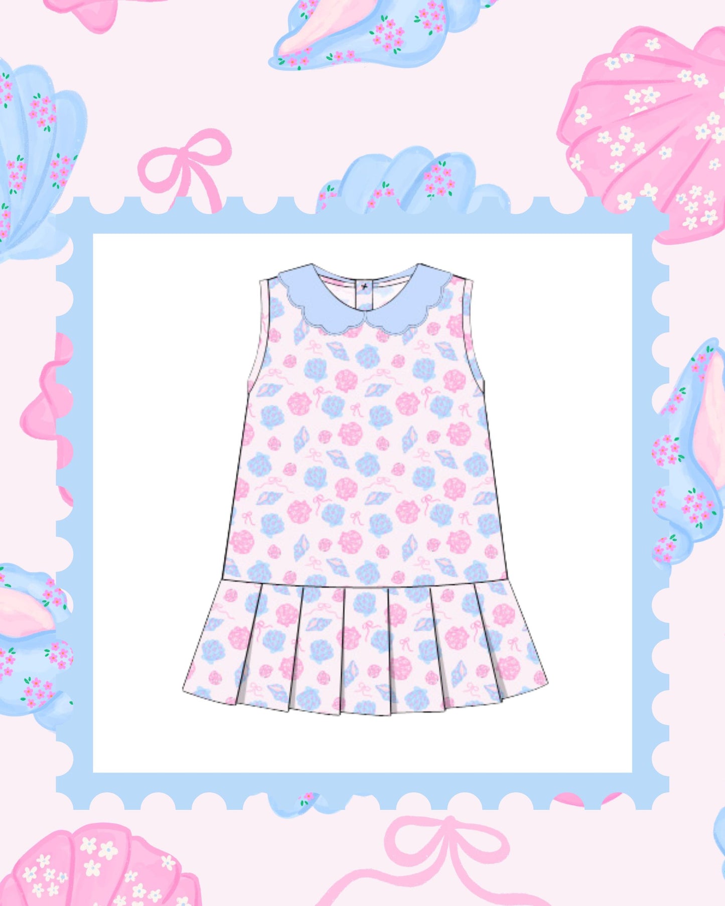 PRE-ORDER SHELL TENNIS DRESS