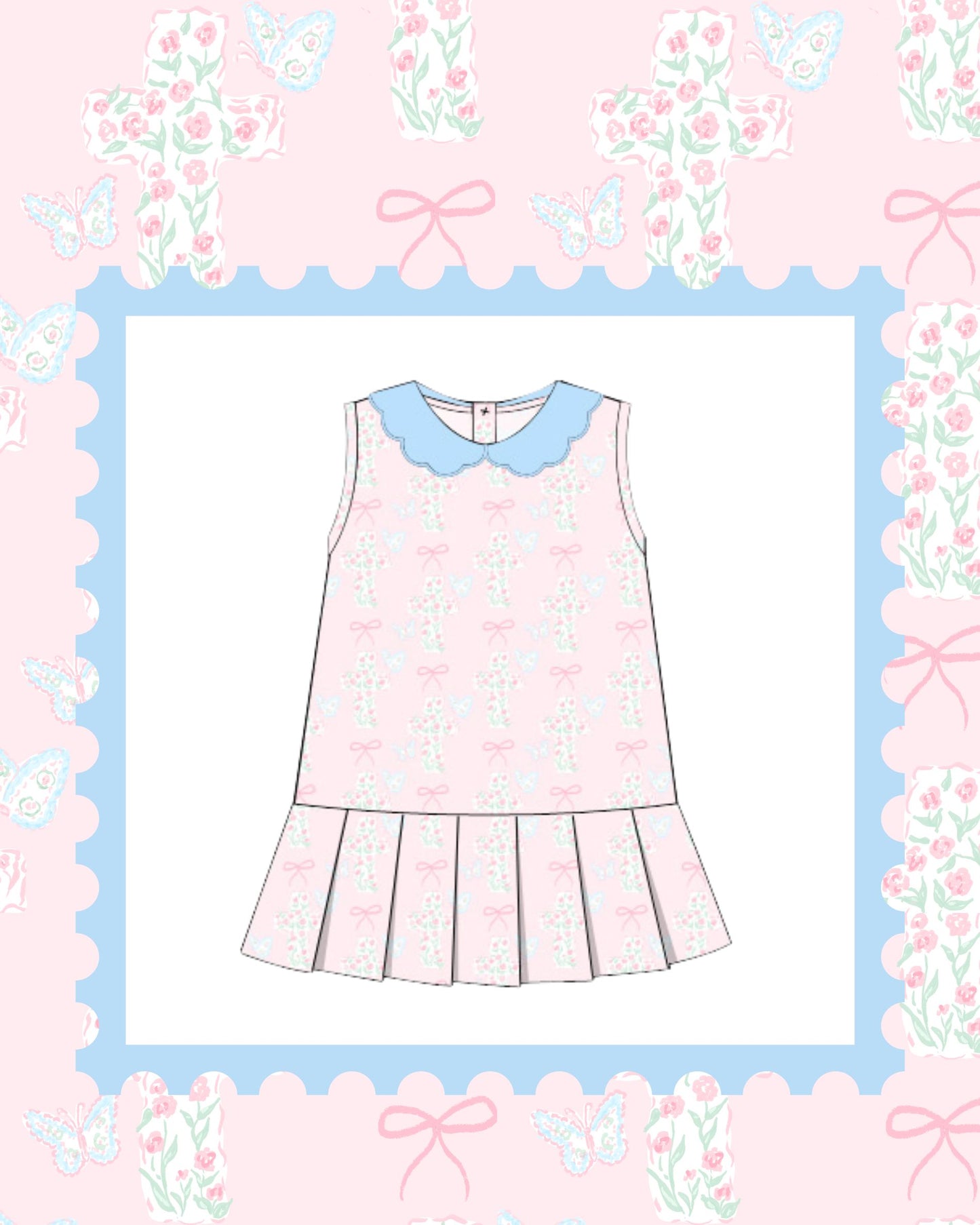 PRE-ORDER SUNDAY MORNING TENNIS DRESS