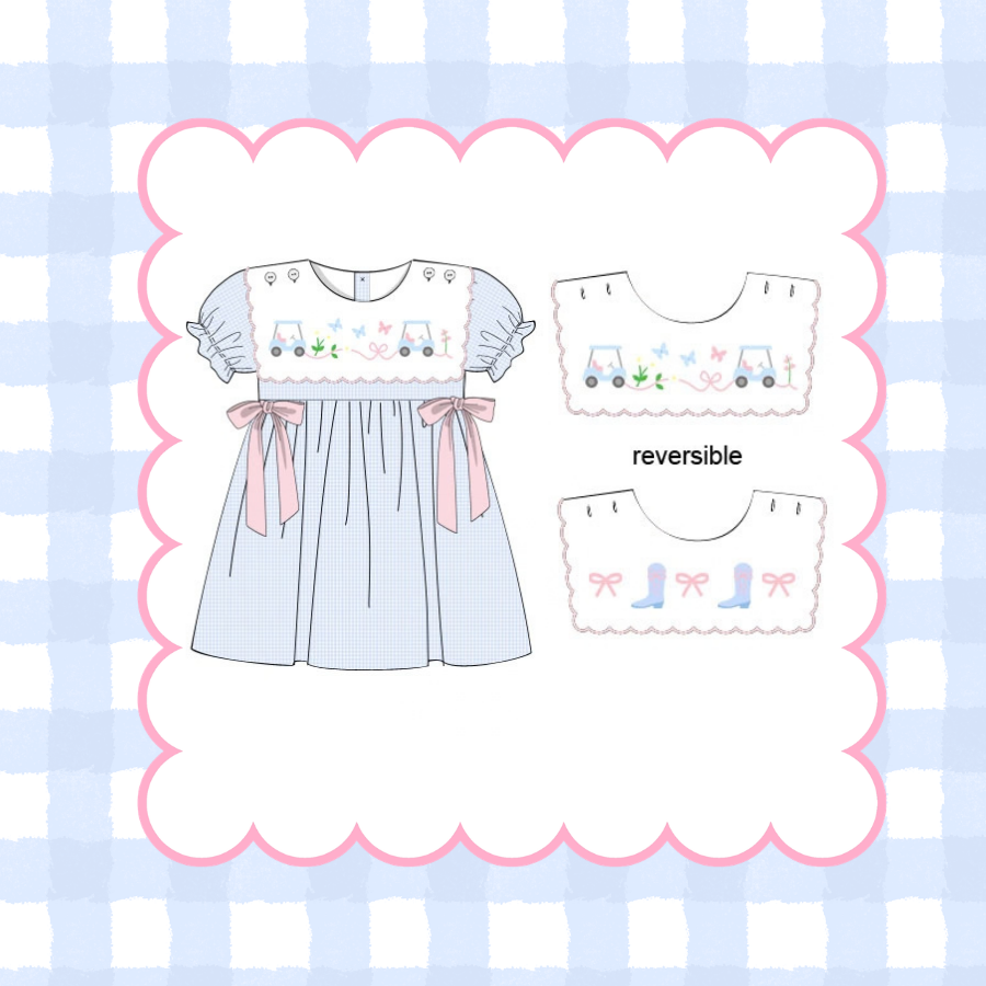 TEE TIME COWGIRL TAB REVERSIBLE DRESS