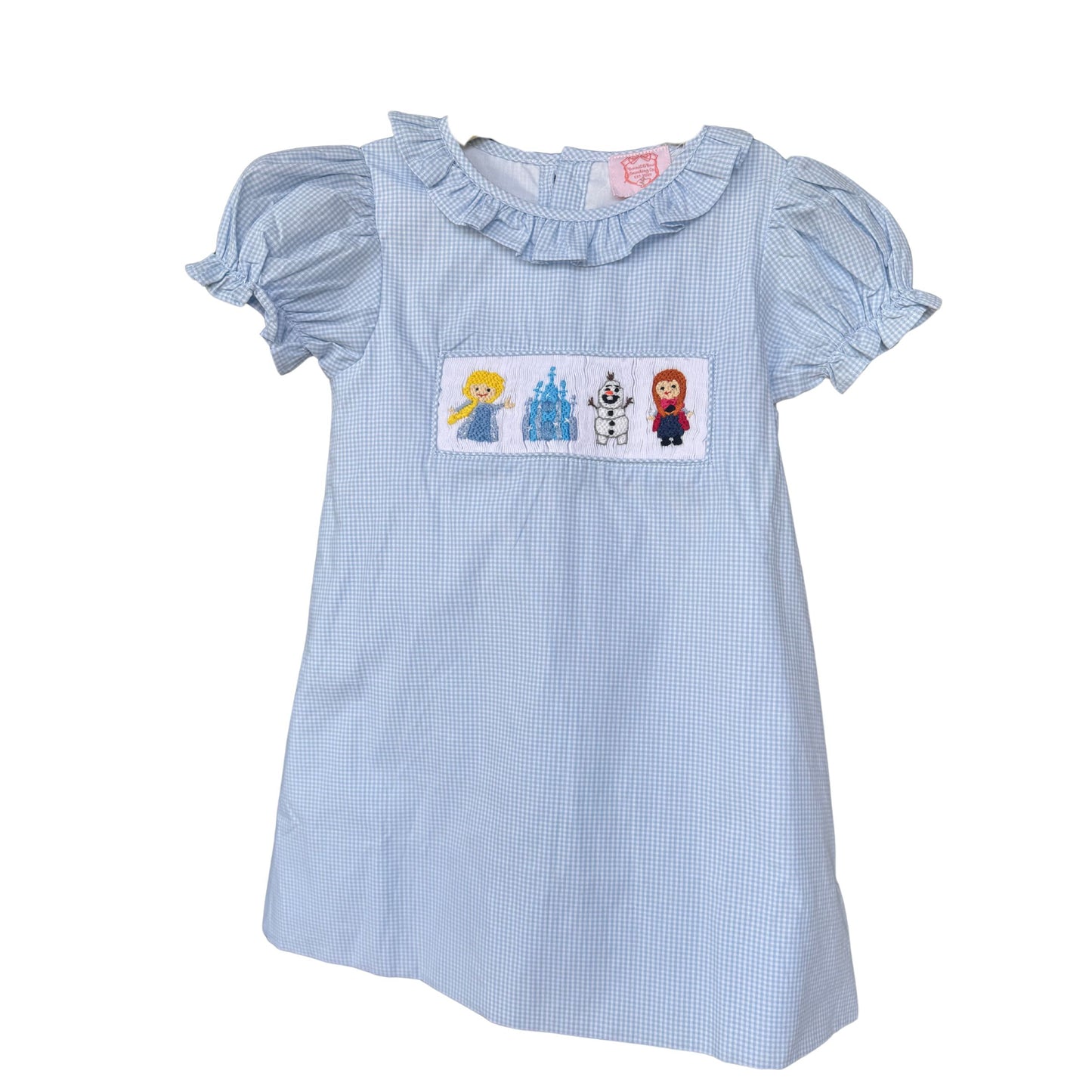 PRE-ORDER ICE PRINCESS HAND SMOCKED DRESS