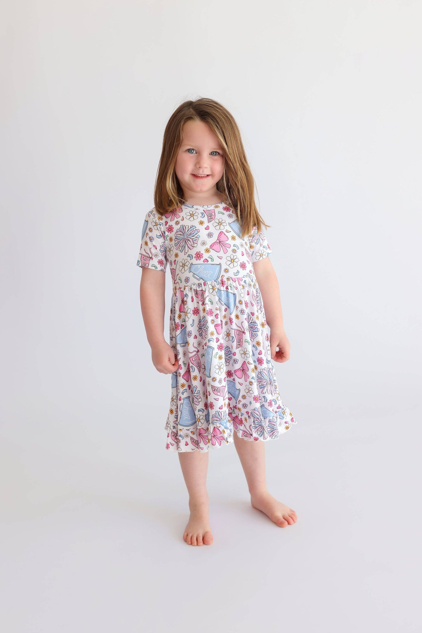 POM POWER DREAM RUFFLE DRESS
