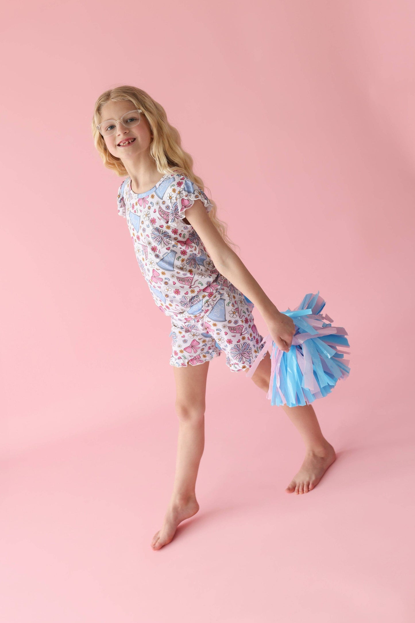 POM POWER DREAM RUFFLE SHORT SET