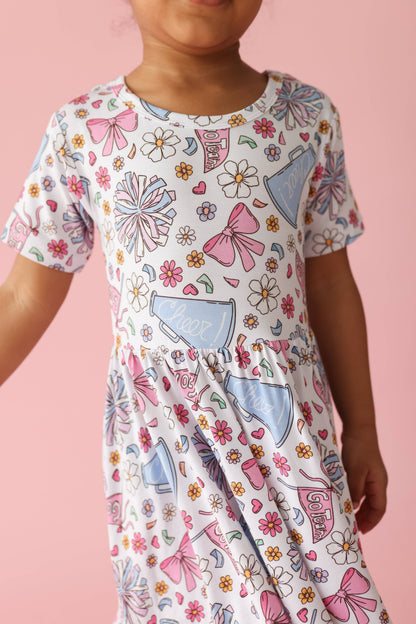 POM POWER DREAM RUFFLE DRESS